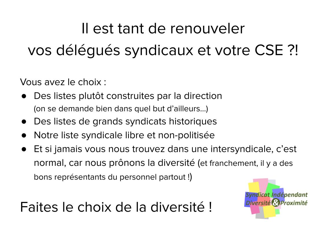 Des élections professionnelles, pour quoi faire, de toute façon je ne suis que de passage…