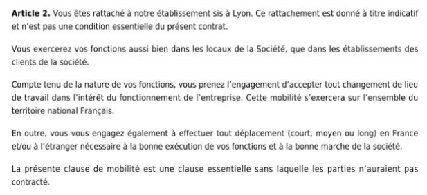 Dans les ESN, pratique-t-on la mobilité géographique sans mobile ?