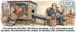 Dilemme : l’Œuf ou la Poule ?